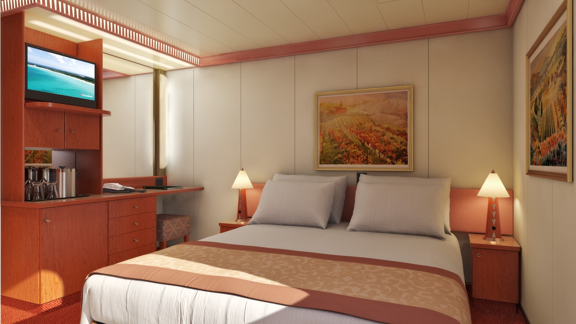 Interior with Picture Window (Walkway View)